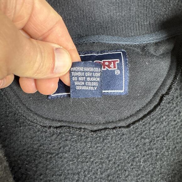 Vintage Jansport OSU Oklahoma State University Full Zip Fleece Sweatshirt Size M - Picture 6 of 7